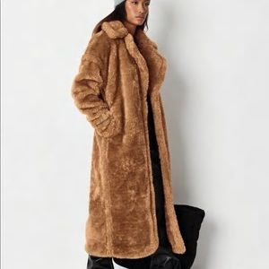 Tan borg teddy coat